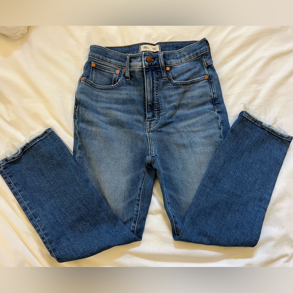 Madewell Slim Demi Boot Jeans